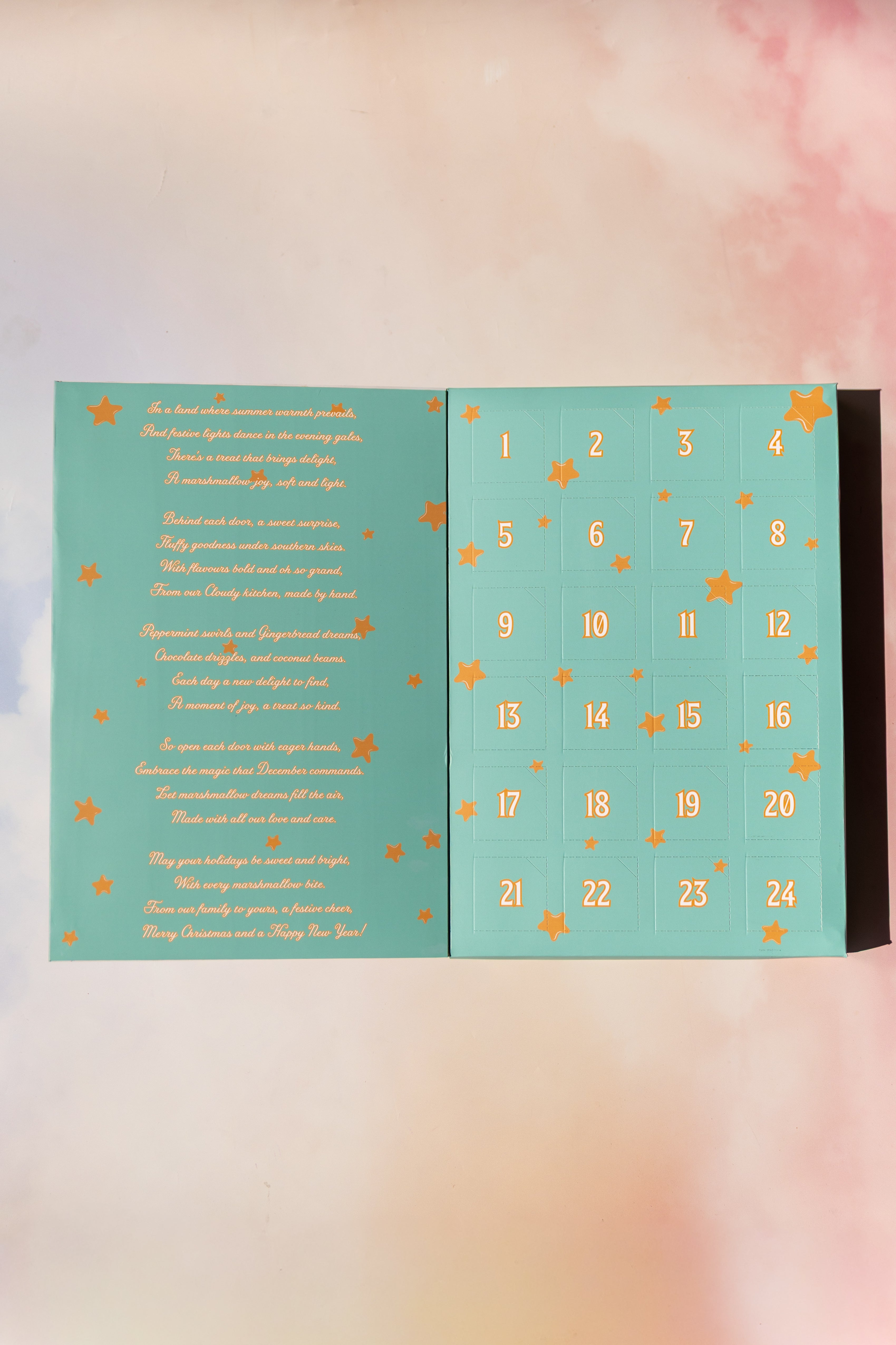 Cloudy Confections Advent Calendar, Artisanal Marshmallows