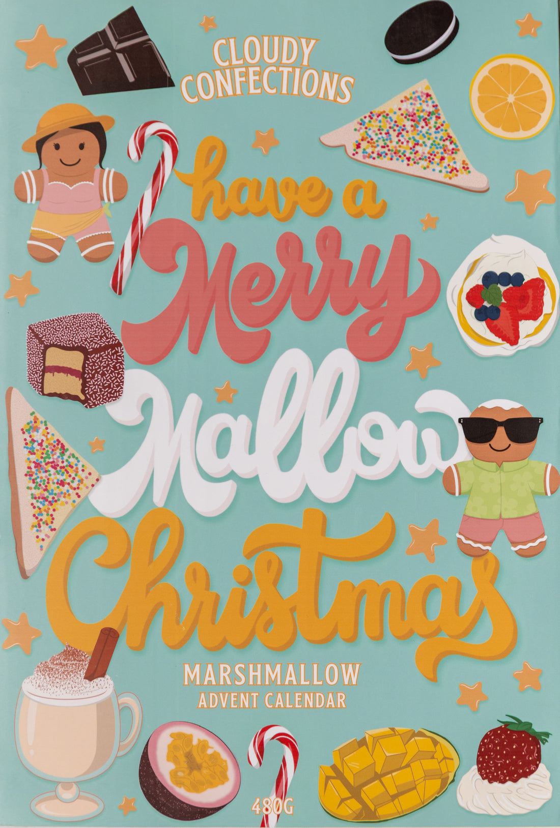 Cloudy Confections Advent Calendar, Artisanal Marshmallows