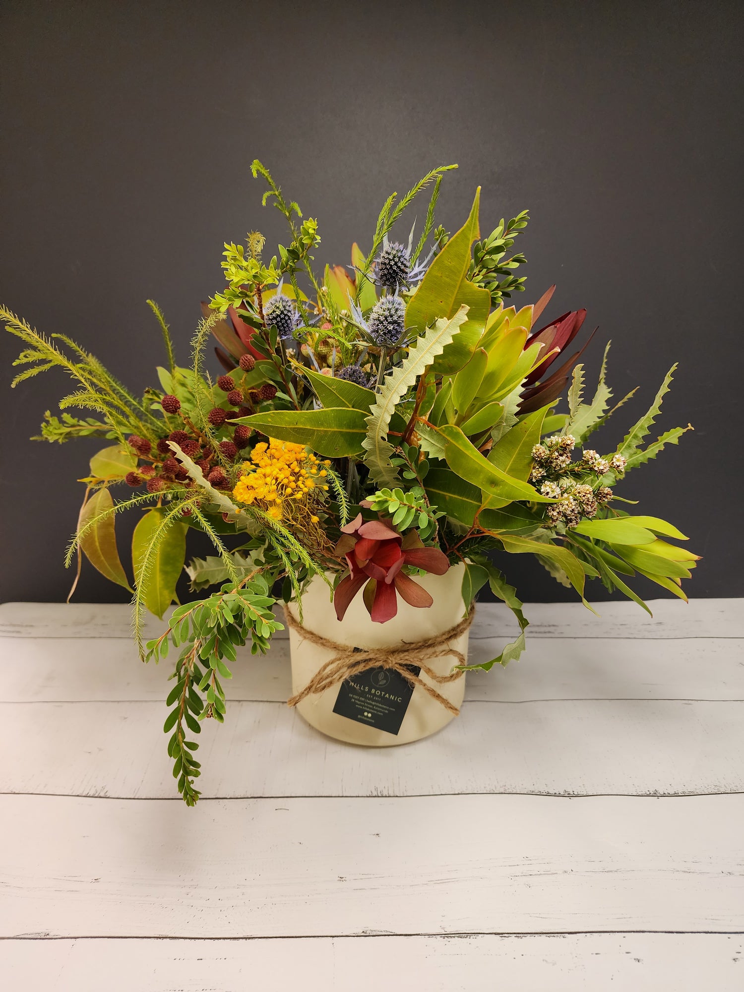 Native Floral Arrangement in reusable pot